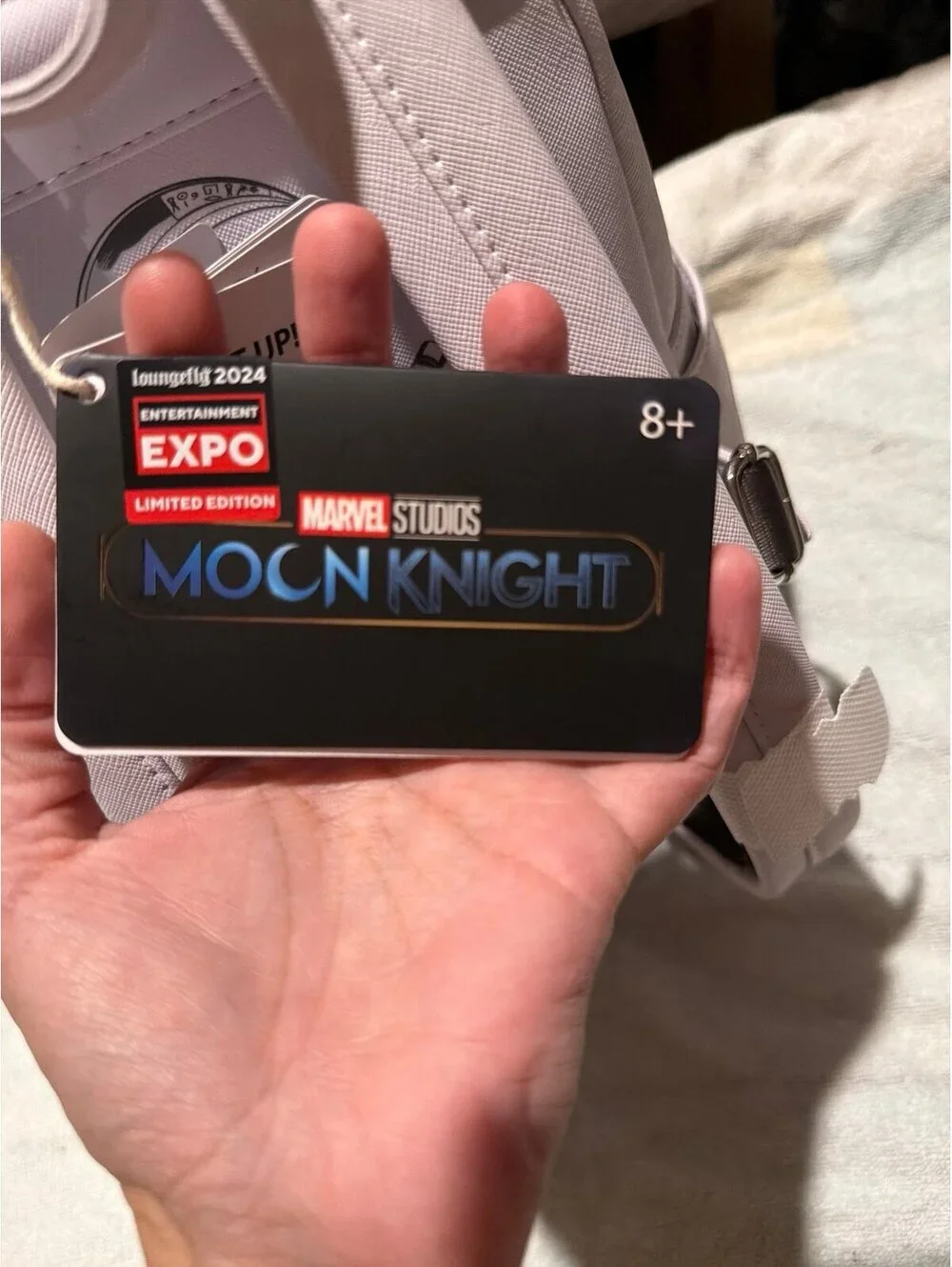 Loungefly Marvel Moon Knight Cosplay Light Up Backpack Exclusive NWT